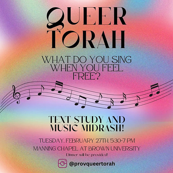 “What do you sing when you feel free?” Text study and music midrash.