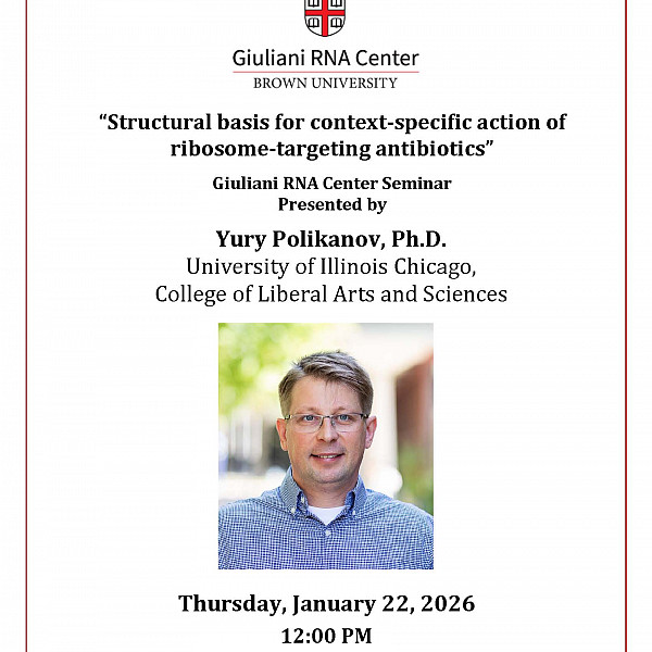 Yury Polikanov Seminar Flyer.