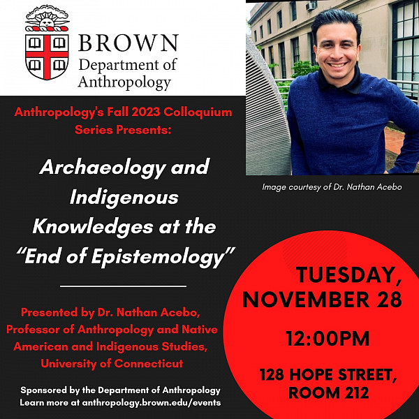 Dr. Nathan Acebo event poster