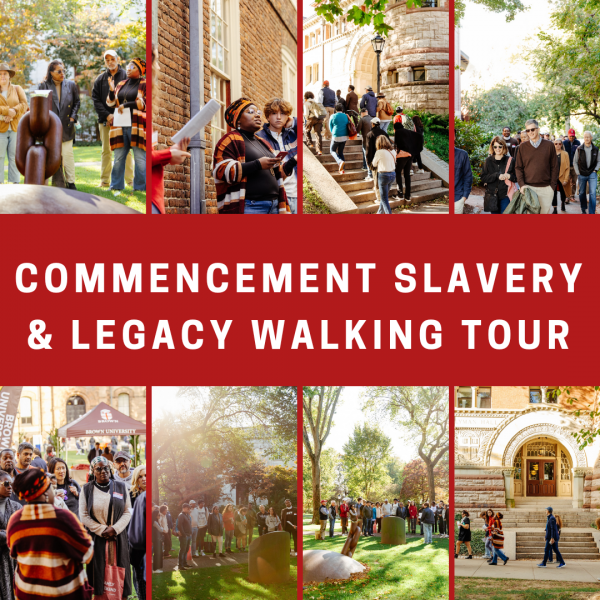 Poster for Slavery & Legacy Walking Tour