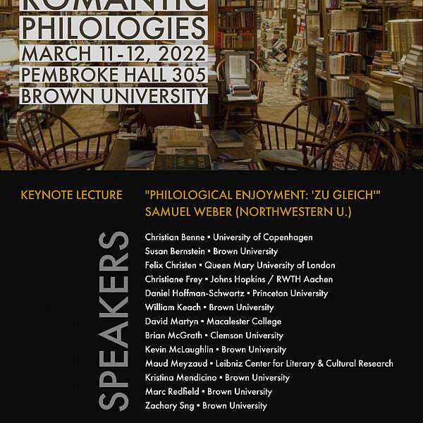 Romantic Philologies