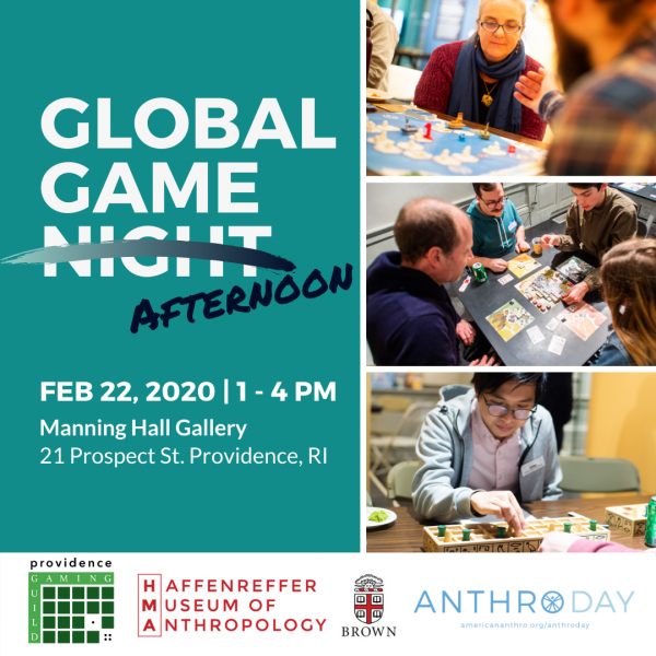 Global Game AfternoonFeb 22, 2020 | 1-4 PM Manning Hall Gallery