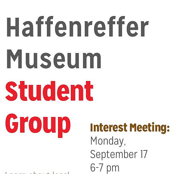 Haffenreffer Museum Student Group Interest Meeting | Monday, September 17, 6-7 PM at Manning Hall | Learn about local museums and get involved on campus!