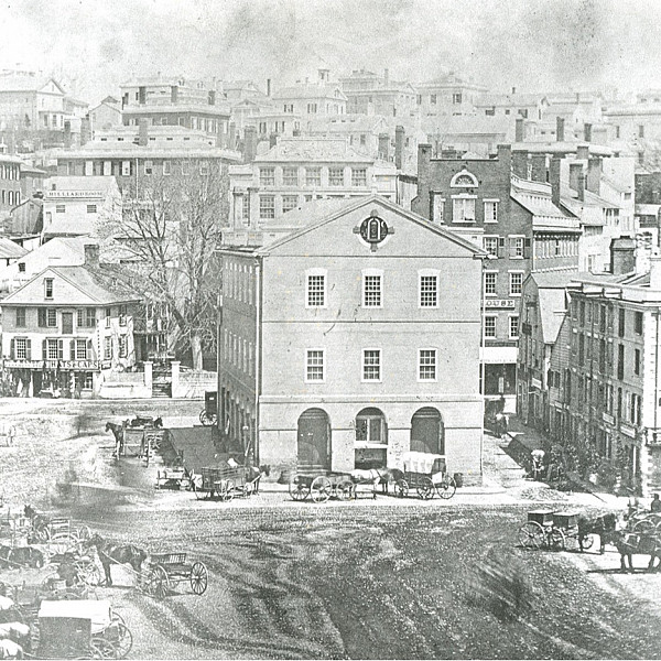 Providence City Archives - Market Square (1845)