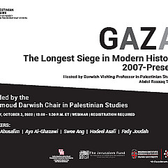 Gaza: The Longest Siege in Modern History