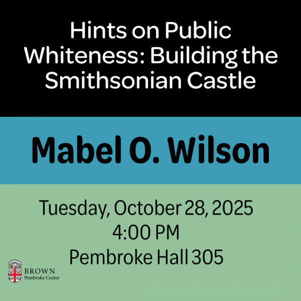 Hints on Public Whiteness: Building the Smithsonian Castle