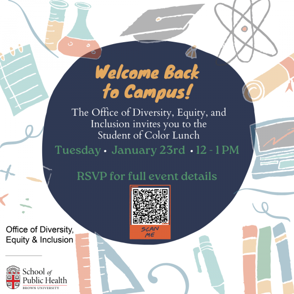 Welcome back Student of Color Lunch