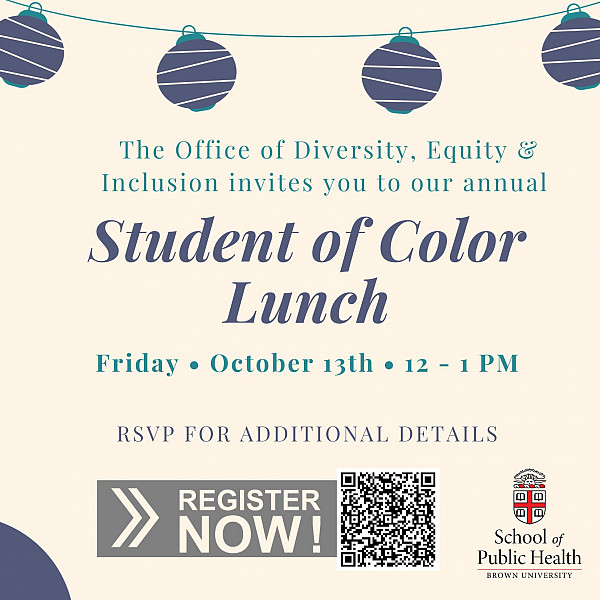 Student of Color lunch