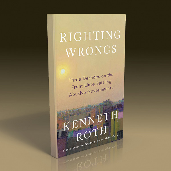Righting the Wrongs book cover.